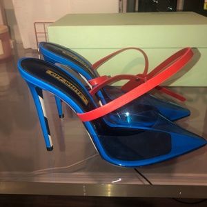 Off-White PVC Heels